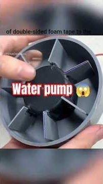 Turning an Old Computer Fan into a Powerful Water Pump. #diy #waterpump #lifehacks #smarthome #viral