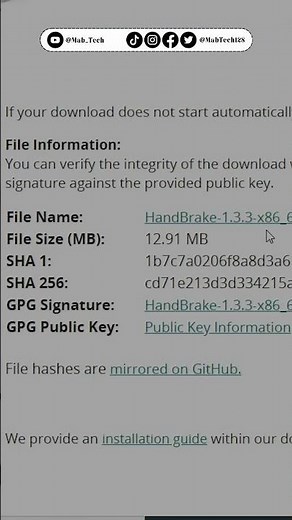 Handbrake برنامج تحويل صيغ الفيديو المجاني