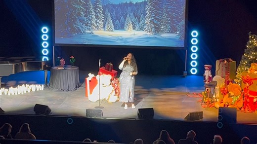 Had the pleasure of watching Kirsty Docherty take part in John Scot Barrowman MBE Camp at Christmas! A hilarious but intimate and grounding, brief glimpse at Johns life! The whole show was fantastic but Kirsty absolutely nailed her cover of Run by Leona Lewis! What a buzz, hand picked, very proud ❤️ | Chris Beetham