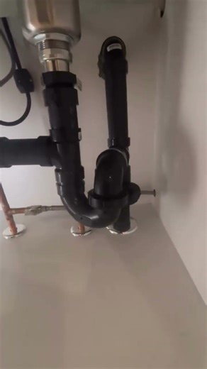 Kitchen Sink Drain Installation Service by Delta Plumbers #emergencyplumber #commercialplumbing