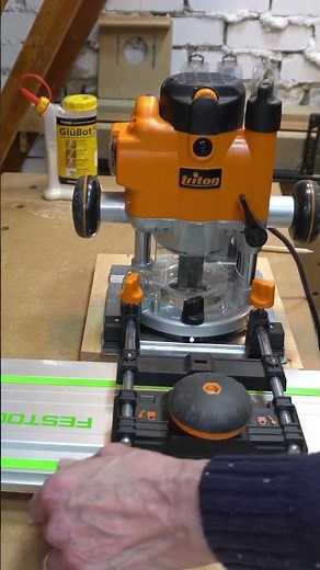 Routering a T Slot with the Triton router