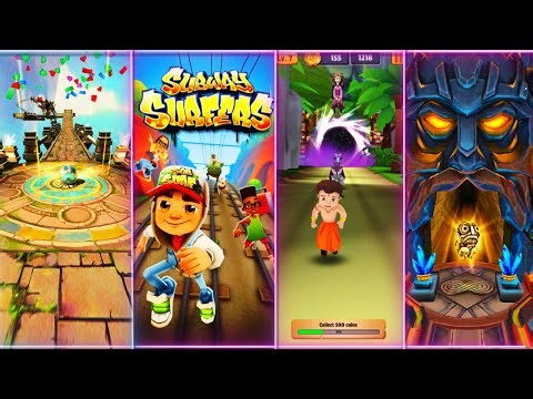 Ultimate Quad-Runner Clash! | Temple Rollince Ball vs Subway Surfers vs Chhota Bheem Run vs TR 2