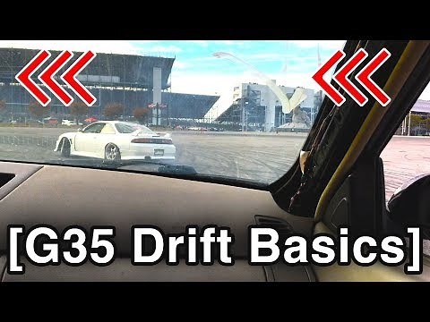 G35 Drifting Basics [How to Drift a G35]