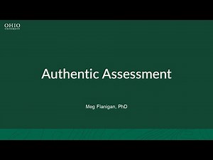 Authentic Assessment
