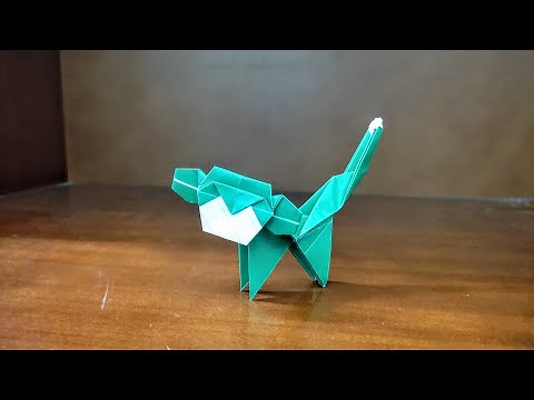 Origami Monkey - How To Make An Origami Monkey - Easy Origami