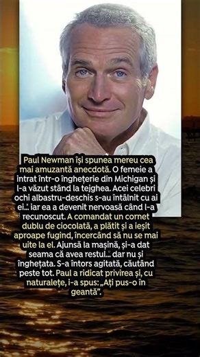 Cea mai amuzantă anecdotă a lui Paul Newman