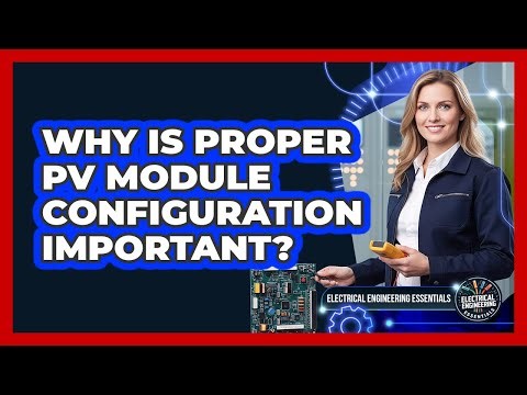 Why Is Proper PV Module Configuration Important?