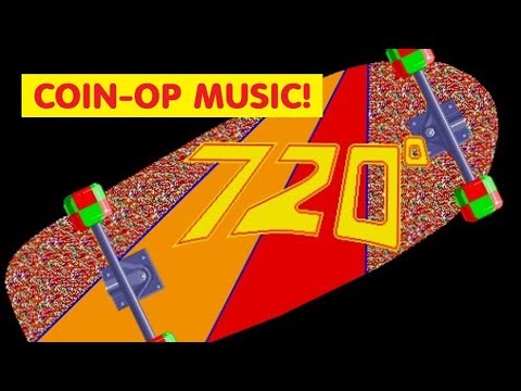 720 DEGREES Atari Arcade Machine Soundtrack! Best Retro Music OST
