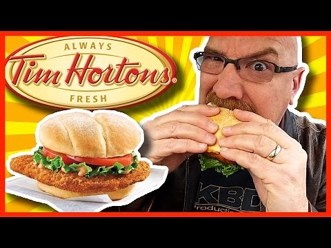Tim Hortons Spicy Crispy Chicken Sandwich and Drive Thru Experience