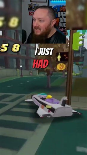 Epic Escape in The Simpsons: Hit and Run! #shorts