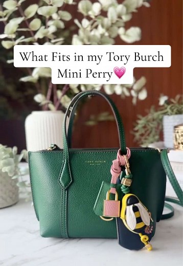 Tory Burch Mini Perry Tote Review and What's in My Bag