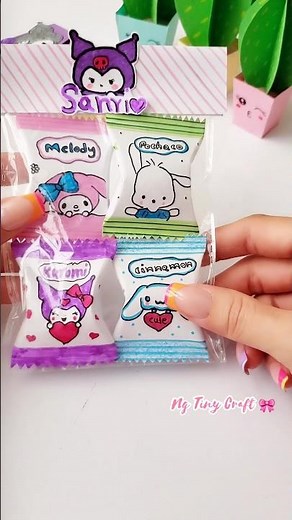 Easy DIY Sanrio Crafts 🌸/ Cute Ideas for School & Room Decor✨️ #shorts #shortvideo #craft #love #fun