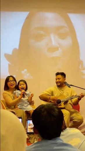Let's Make It Fun - Bernadya invites this kid to sing on stage #bernadya