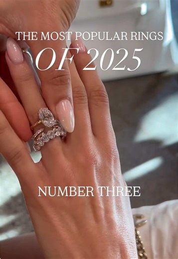 Number three with just under 7 million views is this major oval solitaire stack 🤯 Plus, this 4.01 carat oval solitaire stacks perfectly flush thanks to our open bands! #ovalsolitaire #ovalcut #createdharper #labdiamond #labdiamondengagementrings