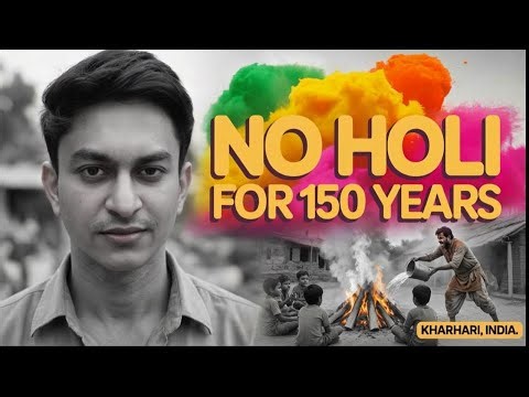 150 Years Without Holi 🟠 Why This Indian Village Still Refuses to Celebrate