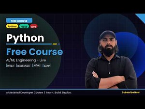 Python Full Course for Beginners 2026 | Learn Python from Scratch (Free Complete Course)