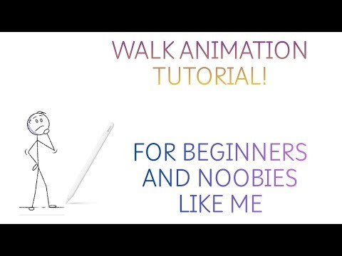Walk animation tutorial! for beginners