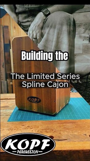 Building the Spline Cajon | Handcrafted by Kopf Percussion