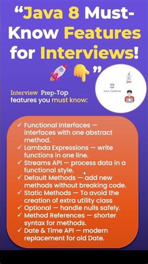 Java 8 Features Explained in Simple Way! #Shorts