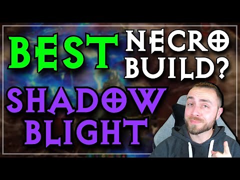 Necromancer's BEST Build for Everything in Season 10 Diablo 4 Shadowblight!