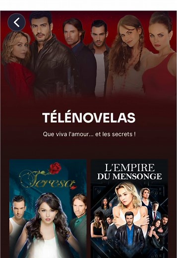 Télénovelas disponible sur TF1 - Teresa - L’empire du mensonge - Doubles jeux - Par-delà l’amour - Les choix de l’amour . . . . . #telenovelas #teresanovela #angeliqueboyernovelas #sebastianrulli #leschoixdelamour #lempiredumensonge #doublesjeuxtelenovelas #pardelalamour #CapCut