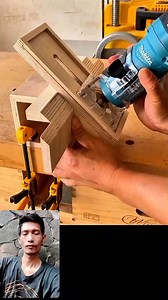 13K views · 70 reactions | DIY Tutorial: How to Make Your Own Mortise-and-Tenon Joint Jig for Use with an Edge-Cutting Machine ️ #reels #woodworking #Lifehack #DIYTools #asmr #satisfying | Muhtar Agustin | Facebook