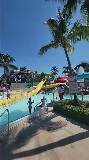 The Slides at Rapids Water Park in Rivera Beach Florida#waterpark#wavepool #florida#waterfeatures