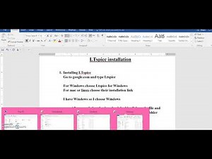 LTspice installation