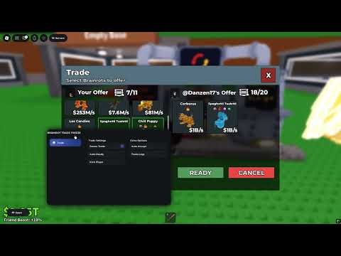 FIXED TRADE SCAM SCRIPT STEAL A BRAINROT