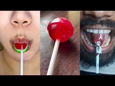 Testing Viral Lollipops | Satisfying Candy ASMR Compilation