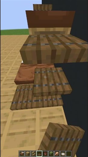 Minecraft Bunk Bed 😲 #minecraft