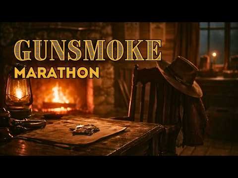 SLEEP MARATHON | Gunsmoke | Classic Western Old Time Radio (Remastered)