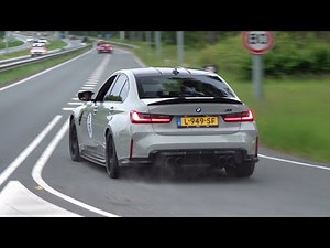 BMW M3 G80 Competition with R44 Performance Exhaust! LOUD Accelerations, Drifts, Fly By!