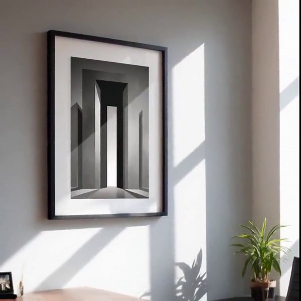 Executive Office Wall Art, Modern Geometric Decor, Minimalist Professional Interior, Corporate Workspace Print - Etsy