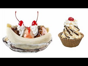 Watch how to sign 'banana split' in American Sign Language.