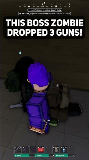 This BOSS ZOMBIE Dropped 3 GUNS! - Apocalypse Rising 2