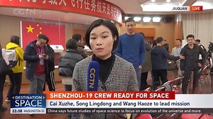 The Shenzhou-19 mission includes space science experiments, extravehicular activities and space lectures. Sun Ye has the latest at the Jiuquan Satellite Launch Center. #SpaceChina #TaikonautWatch | CGTN Global Watch | Facebook