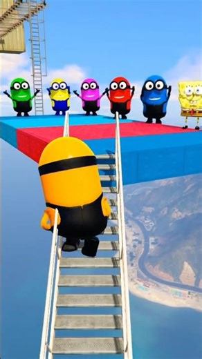 GTA 5 Epic Water Ragdolls Spiderman Jump/Fails Ep 329 #shorts