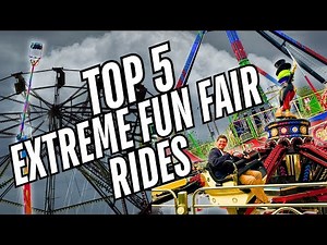 TOP 5 FUN FAIR RIDES!! (That we have done)