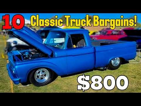 Top 10 Classic Trucks to Restore or Drive – Hidden Craigslist Gems!