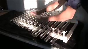200K views · 2.4K reactions | The verrophon is a glass tubular instrument, played by rubbing the hand on tubes, for a cristalline sound! youtube.com/watch?v=pygnOhyIOws | Rare And Strange Instruments | Facebook