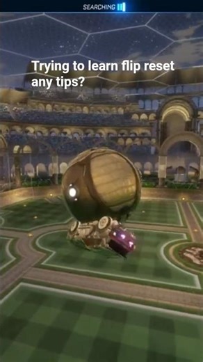 learning flip reset#rocketleuge