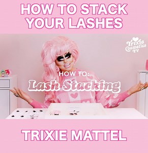 How to make your own super mega Trixie lashes! | Trixie Mattel