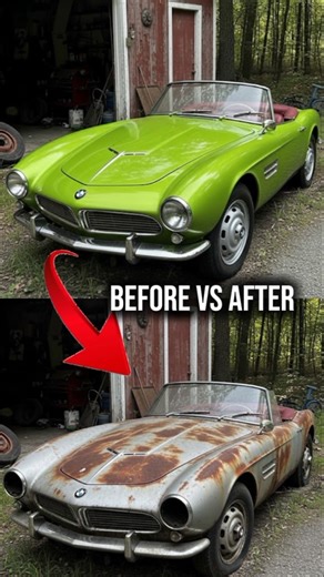 BMW 507 Roadster Restoration ASMR | Rare Classic BMW Rebuild #Shorts