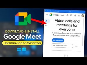 Install Google Meet on Windows PC | Easy Method