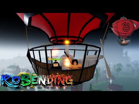 fire blimp showcase and location in robending