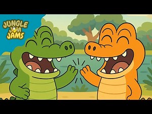 Crocodile Or Alligator | Kids Animal Songs | Jungle Jim Jams Songs for Children & Nursery Rhymes