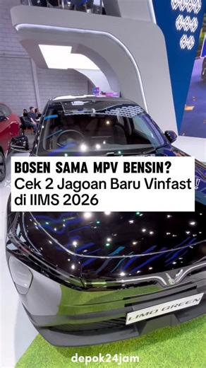 INFO KOTA DEPOK 24 JAM on Instagram: "VinFast serius bawa standar baru MPV listrik ke Indonesia lewat IIMS 2026. Dua model yang langsung jadi perhatian adalah VinFast MPV 7 dan VinFast Limo Green. Begitu masuk kabin, langsung terasa lega. Baris ketiga benar benar nyaman dipakai orang dewasa, bukan sekadar tambahan kursi. Desainnya modern, ruang kabin luas, dan sudah siap dipakai untuk aktivitas harian. 🔋 Jarak tempuh sampai 450 km dalam sekali pengisian 💸 Biaya operasional lebih efisien hingga