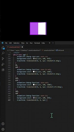 Figma Book Loading Animation Tutorial | Creative UI Motion Design #coding #htmlcss #figma