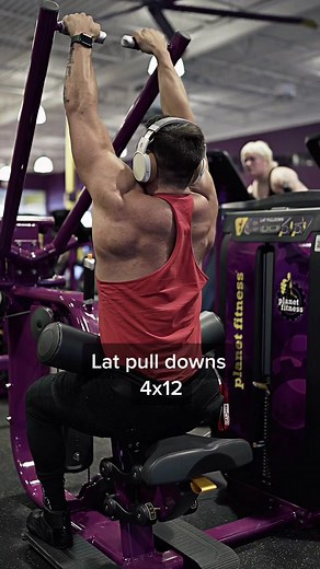 Planet Fitness Back and Cardio Day Workout Routine